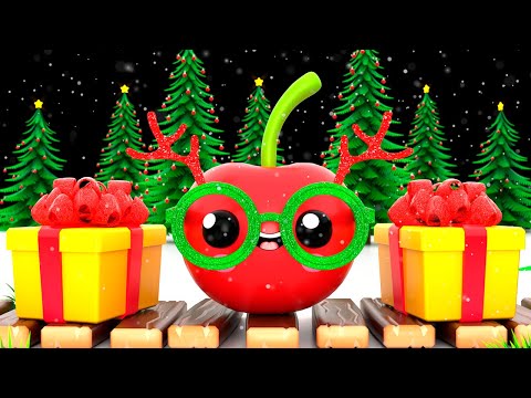 Baby Fruit Dancing – Home is My Gift 🏡🎁 | Calm Christmas Sensory Video