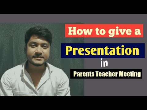 Presentation on PTM || Explaining Teaching Methods #parents #teacher #students #school #meeting