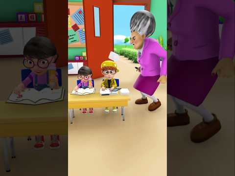 When You Skip School? Tani & Nick #artfamily #scaryteacher3d #nickandtani #familyfun