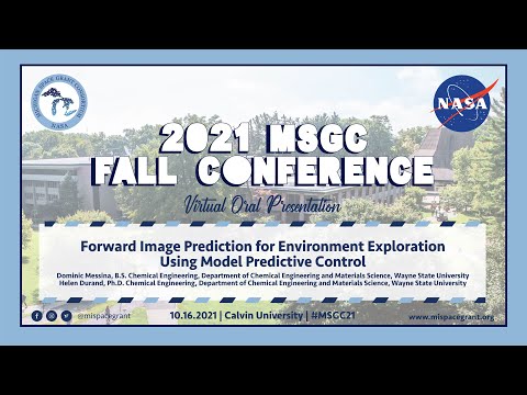 Forward Image Prediction for Environment Exploration Using Model Predictive Control