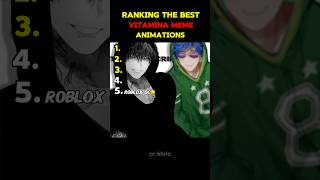 Ranking The Best Vitamina Animations #meme #blulock #roblox #windbreaker #shidou#sammy #rank #fypシ
