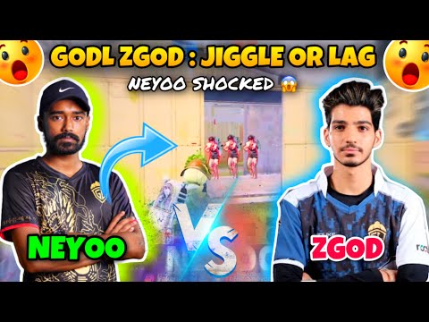 😱GodL-ZGod : Jiggle or Lag !! Neyoo vs ZGod 🔥 Ft.Shadow || TDM MATCH 🔥