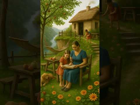 A cliffside life, peaceful and full of nature's beauty.