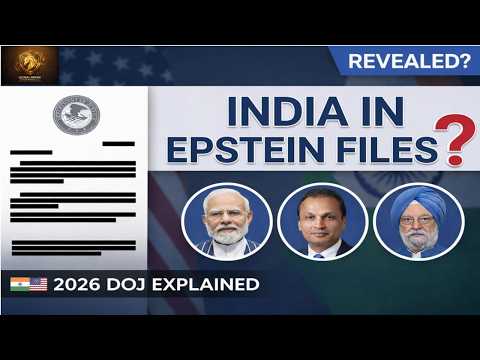 Epstein Files 2026: Is There an India Connection? | DOJ Documents Explained