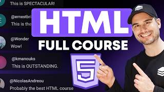 HTML Full Course Tutorial for Beginners - Learn EVERYTHING You Need to Know in Detail 🔍