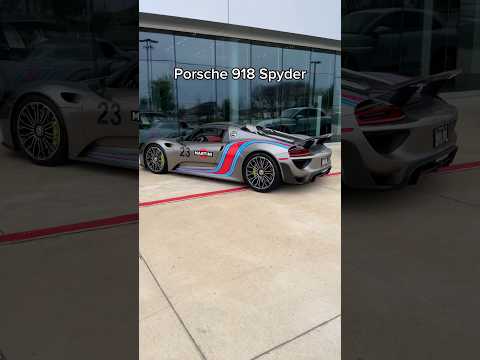 Comment your thoughts on the Martini livery… #trending #hypercar #porsche918spyder #viral #porsche