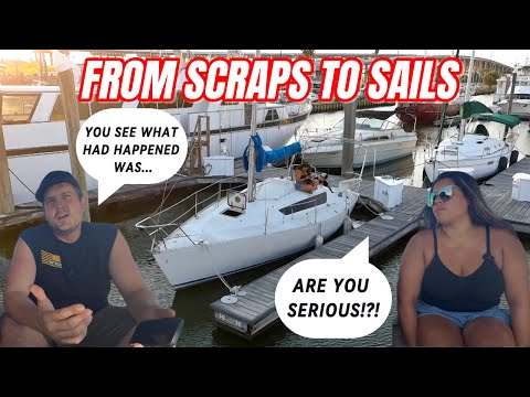 From Scrap to Sails: Our Free Sailboat Story EP:1