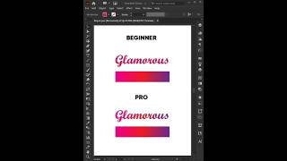 Adobe illustrator 2025 | Tips to apply Gradient Effect #shorts #pixhue