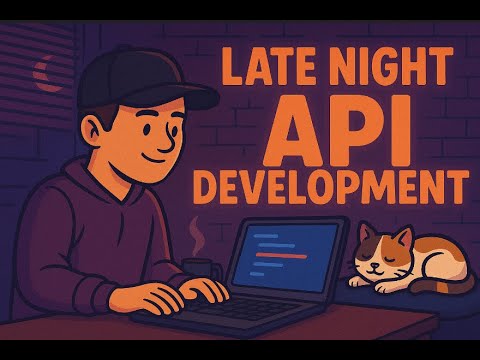 Late Night API Dev 💻🌒 | Building My Own Services from the Homelab
