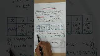 Trapezoidal rule Problems - Numerical  Integration - Numerical Methods -  Simple Stat