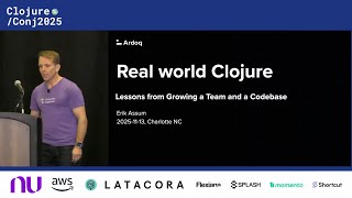 Real-world Clojure: Lessons from Growing a Team and a Codebase - Assum