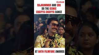 #ShahRukhKhan & #RajkummarRao teamed up to recreate the iconic #ChhaiyaChhaiya song