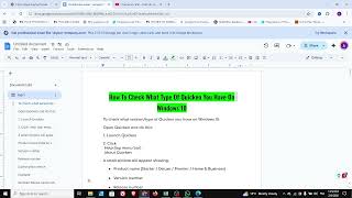 How To Check What Type Of Quicken You Have On Windows10 - Full Guide