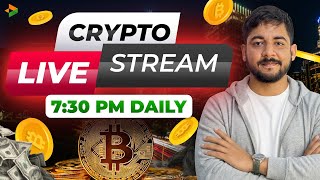 Live Bitcoin Trading  | BTC, ETH & Altcoins Action (20 JAN )-Delta exchange India