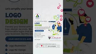 Elevate your brand with our professional Logo Design Services.