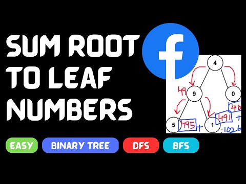 LeetCode#129. Sum Root to Leaf Numbers | C++