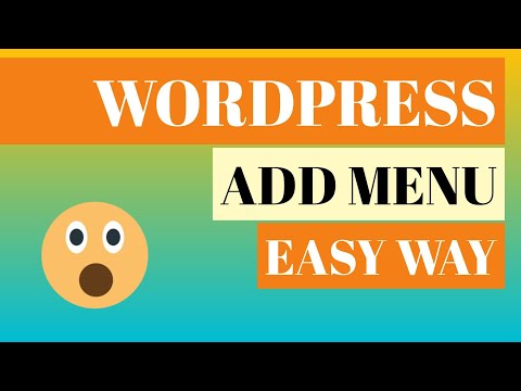 How to Create Menu to WordPress Website | WordPress Menu