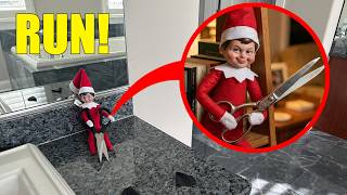 If you see Evil Elf on the Shelf Holding Scissors. RUN away as fast as possible! (You are in Danger)
