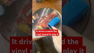 It’s literally a bus! it’s called the vinyl killer or the record runner #vinyl #recordplayer #shorts