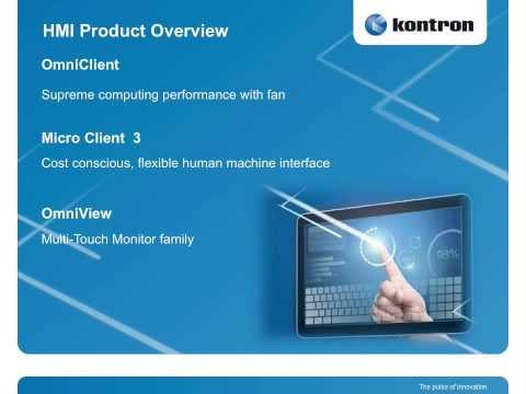 Human Machine Interface Webtalk Part 1 with Norbert Hauser from SPS IPC Drives 2013