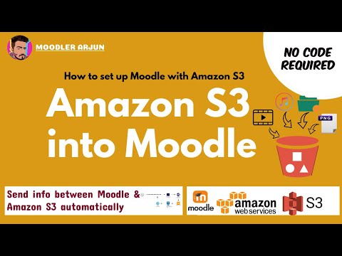 Amazon S3 Bucket in Moodle | CMS | LMS #lms #moodle #amazons3