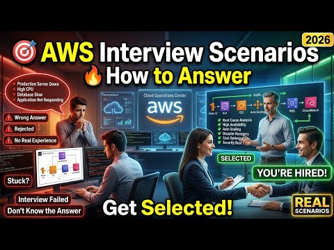 AWS Interview Scenarios: How to Answer