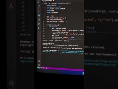You got hacked 😂 Simple Program using python #shorts #python #pythonprogramming #viral