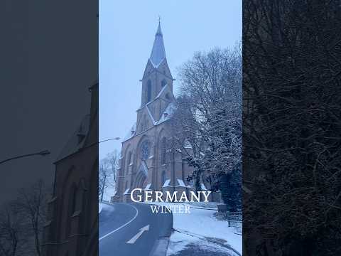 Winter in Germany 🇩🇪 #travel #shorts