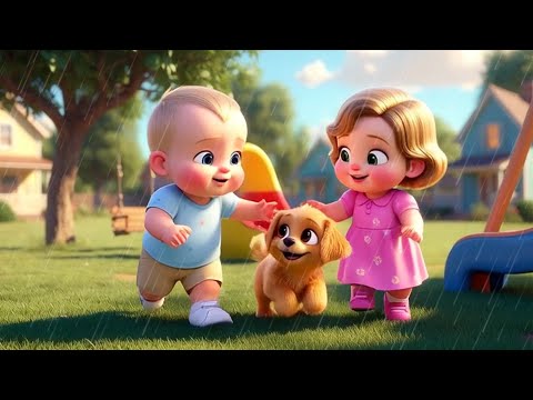 🌧️ Rain Rain Go Away: A Magical Poem Adventure for Kids! | Youtube Poem Video ☂️