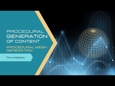 Procedural generation of an icosphere mesh | unity tutorial |  procedural programming