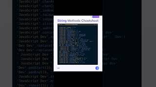 #javascriptdeveloper #javascript #cheatsheet #webdesign #developers #pythonanddjangofullstackwebdev