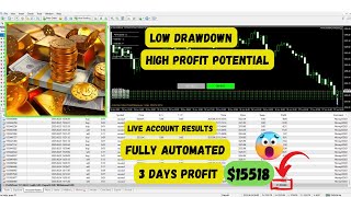 $15,351 Made Money Gold EA in Just 3 Days | Gold EA Best Forex Bot 2025🔥