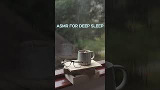ASMR Rain on Window | Relaxing Sleep Shorts #asmr #rainasmr #deepsleep #rainonwindow #sleepaid