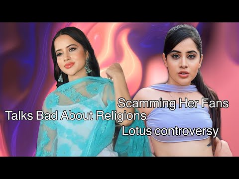 Urfi Javed Scamming her own fans and only caring about the money| Talks bad about religions