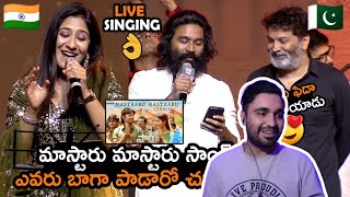 Dhanush & Swetha Mohan's "Vaa Vaathi" Performance | Vaathi - Launch | Pakistani Reaction