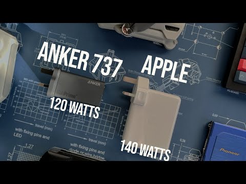 Anker 737 120W USB-C GAN Charger - A Cheaper Alternative MacBook Pro Charger