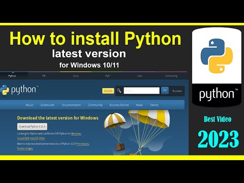 How to install python for windows 10 / 11 • Latest version or any old version