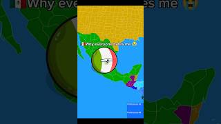 Real friends of Mexico🇲🇽 😰 |#shorts #countryballs #mexico