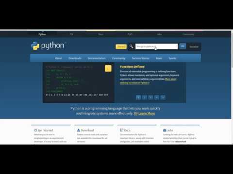 Python installation