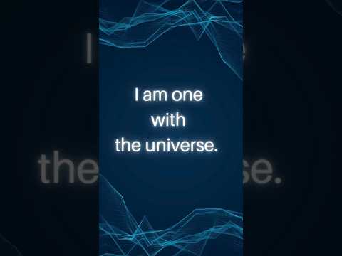 Affirm It: I Flow With the Universe! #universe #divine #god #soul #healing #positivevibes #shorts