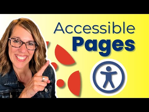 Make Your Canvas Pages 100% Accessible The Easy Way!