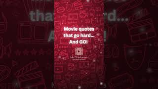 QUICK TAKE: Favorite movie quotes... #MicOnMovies #ChiefMovieOpinionist #QuickTake