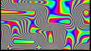 Digital Drug " R04 " Visuals loop for Projector or Led Screen 1 Hour FT Theta Waves Binaural Audio