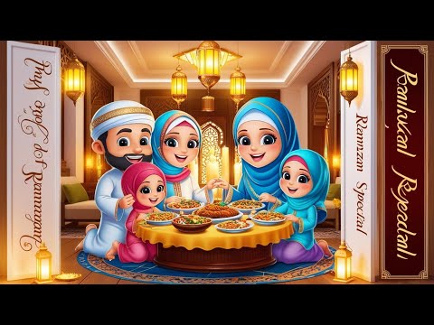 The Joys of Ramadan | Islamic nursery rhymes in English, Islamic Song for Kids, Children's Music,