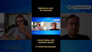 #CareerExplore #Podcast #Entrepreneurship #GirishRamachandra #TechLeadership #StartupJourney #AI