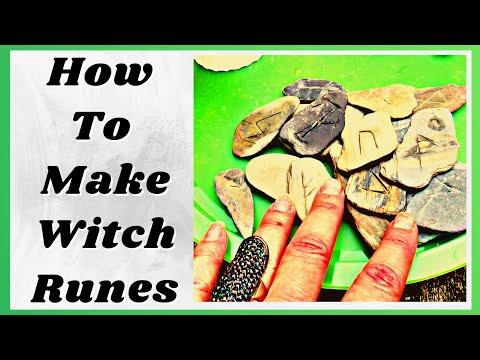 🌺How To Make Runes ! Easy 🦋 DIY Sigils ASMR Relaxing Talking